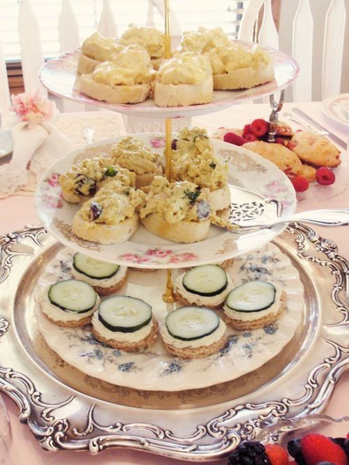 Tea Party Savory Food Ideas
 Savories Afternoon Teaism