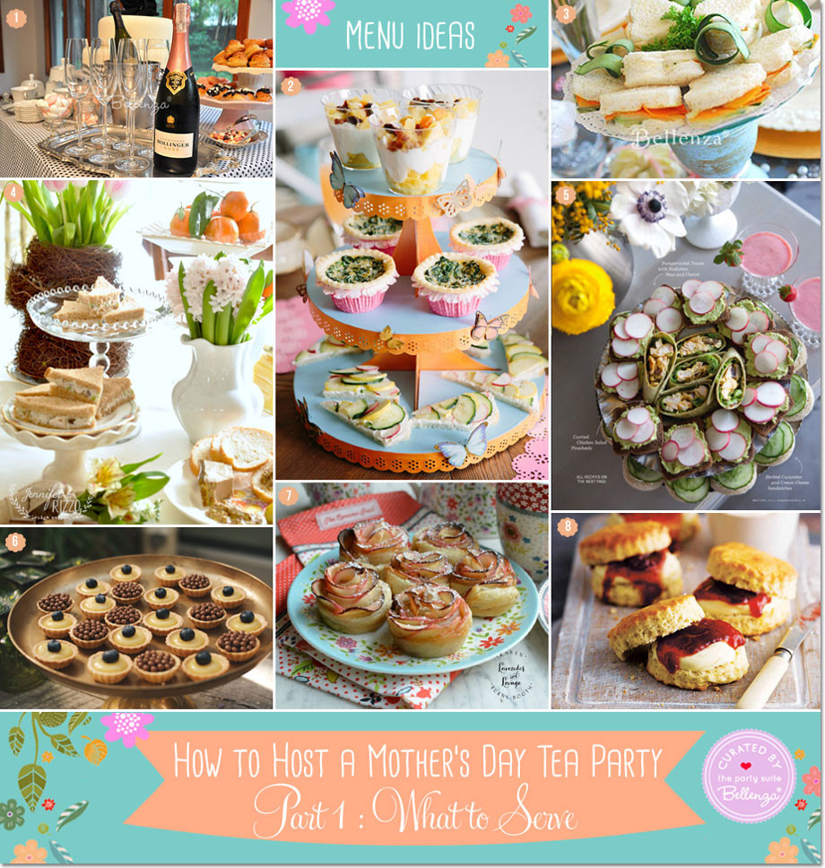Tea Party Savory Food Ideas
 Simple Mother s Day Tea Party Food