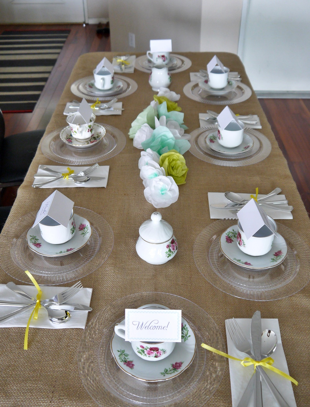 Tea Party Setup Ideas
 Garden Tea Party Bridal Shower