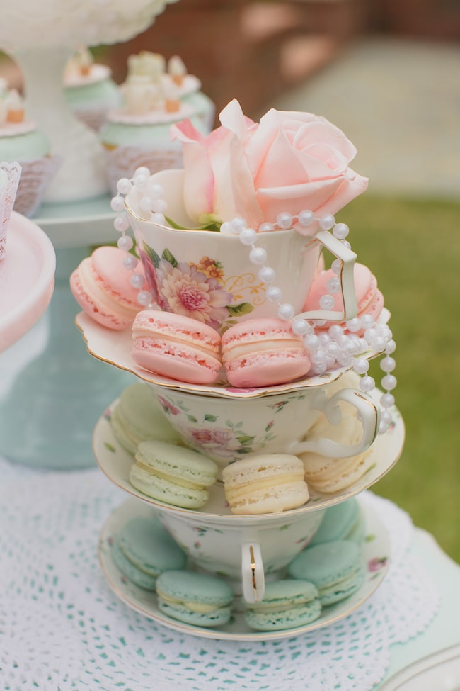 Tea Party Themes Ideas
 Mint and Pink Vintage Tea Party Pretty My Party Party