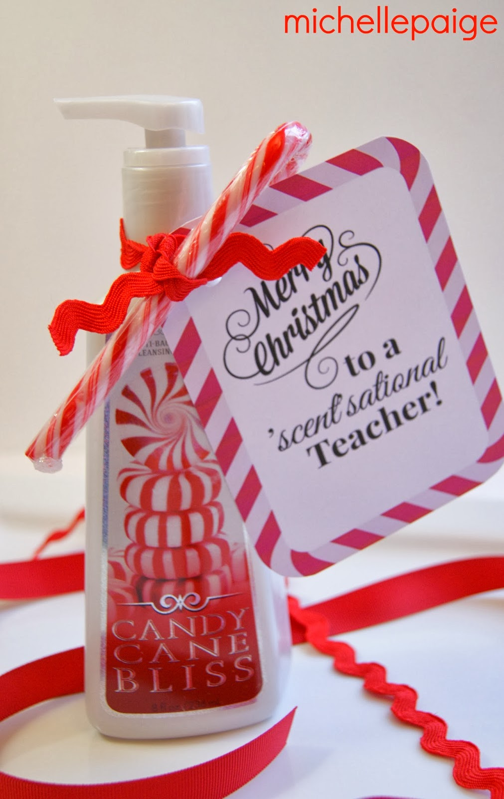 Teachers Christmas Gift Ideas
 michelle paige blogs Quick Teacher Soap Gift for Christmas