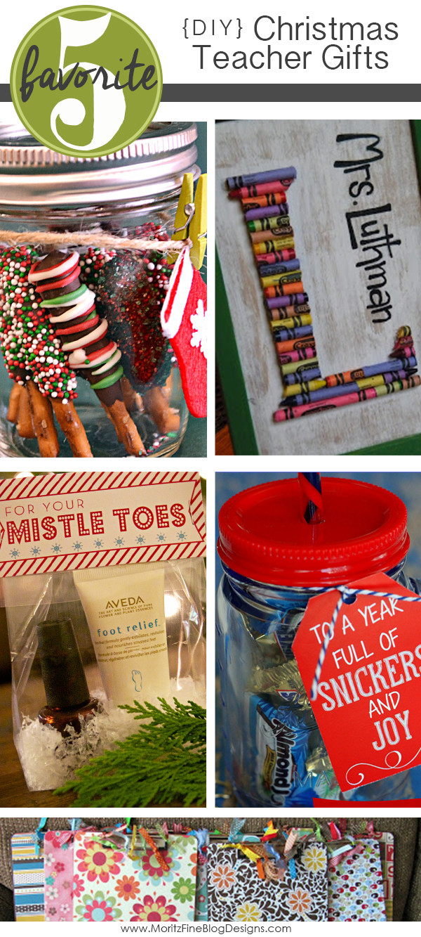 Teachers Christmas Gift Ideas
 DIY Teacher Christmas Gifts