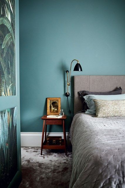 Teal Color Bedroom
 Bedroom ideas