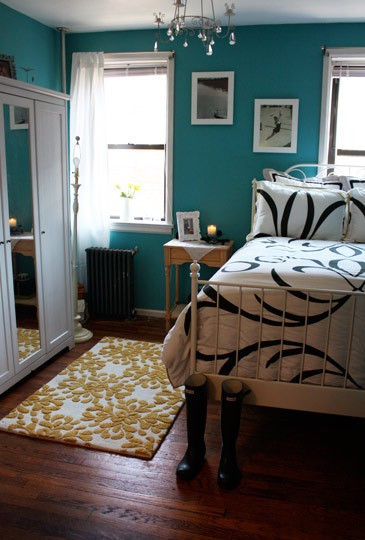 Teal Color Bedroom
 bedroom inspiration – teal for real