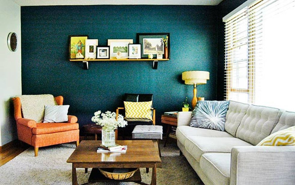 Teal Walls Living Room
 accent wall ideas accent wall ideas living room accent