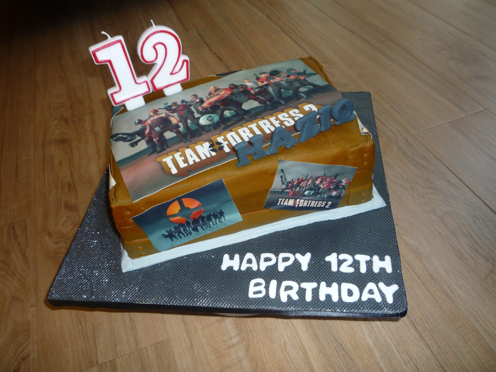 Team Fortress 2 Birthday Party Ideas
 Pink Ellies Novelty Cakes "Haziq Turns 12"