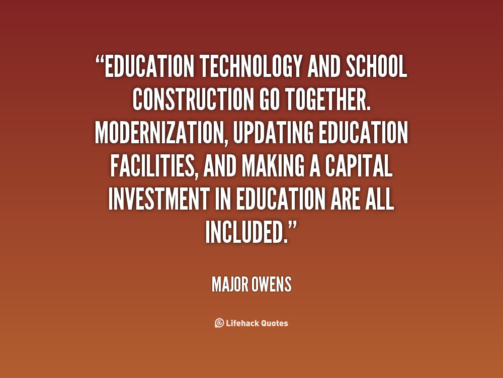 Technology And Education Quotes
 Technology In Education Quotes QuotesGram