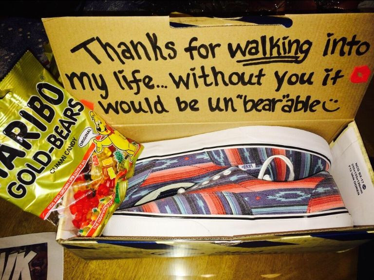 Teenage Boyfriend Gift Ideas
 Such a cute idea …