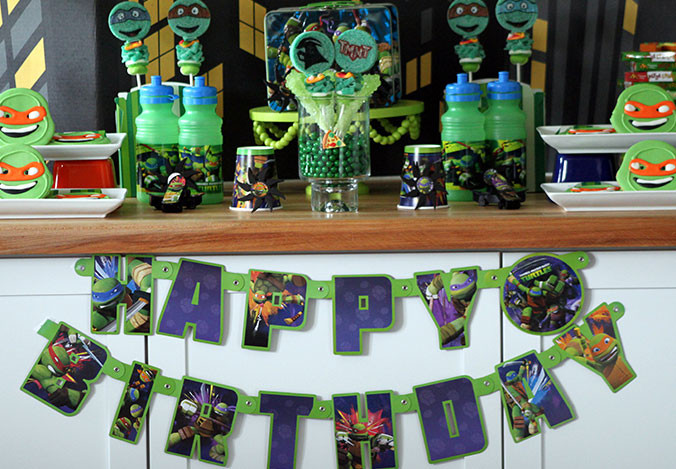 Teenage Mutant Ninja Turtle Birthday Party Ideas
 Teenage Mutant Ninja Turtles Birthday Party Ideas