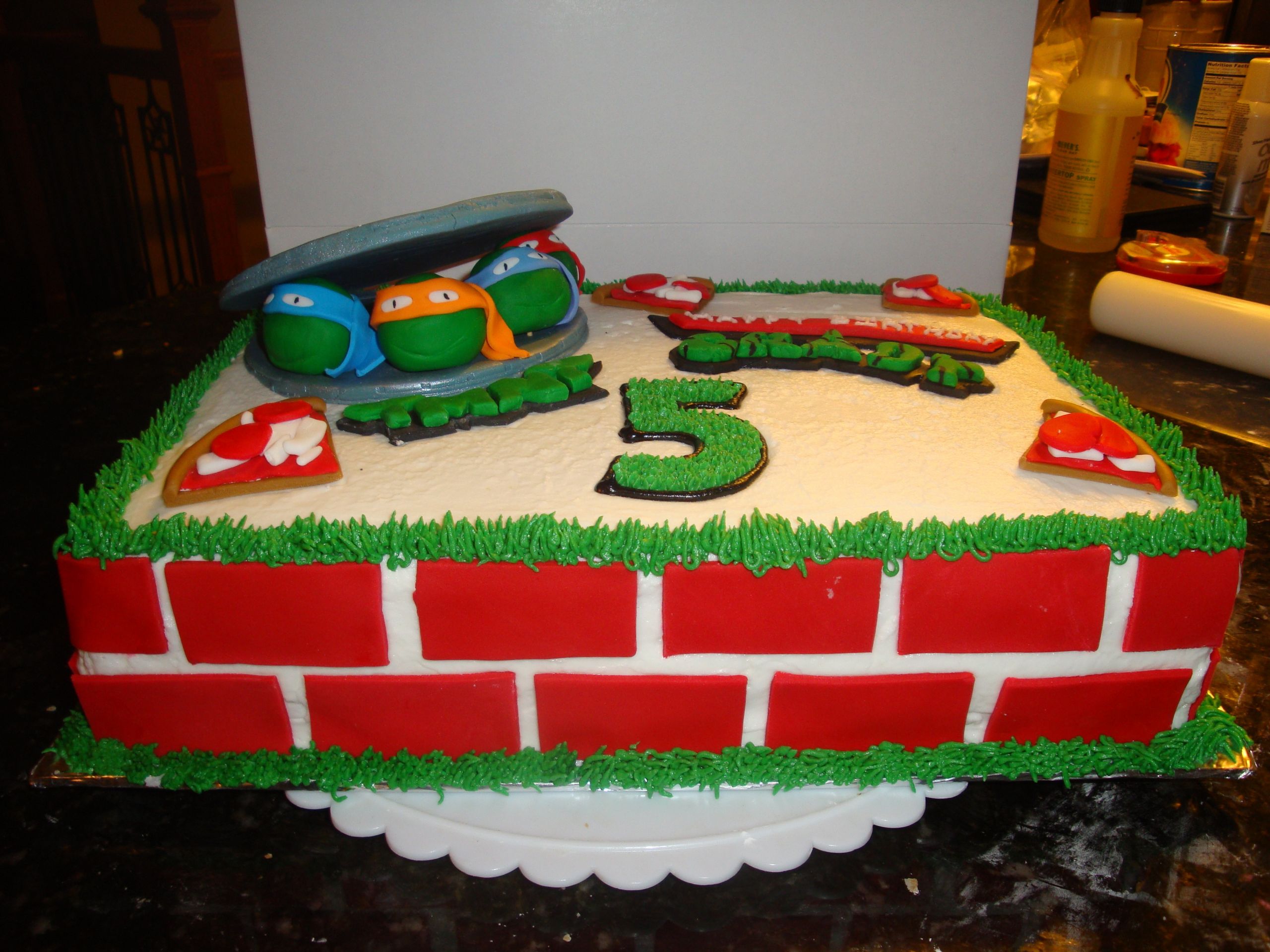 Teenage Mutant Ninja Turtles Birthday Cakes
 Teenage Mutant Ninja Turtles Birthday Cake CakeCentral