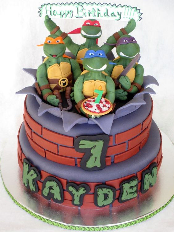 Teenage Mutant Ninja Turtles Birthday Cakes
 Southern Blue Celebrations Teenage Mutant Ninja Turtles