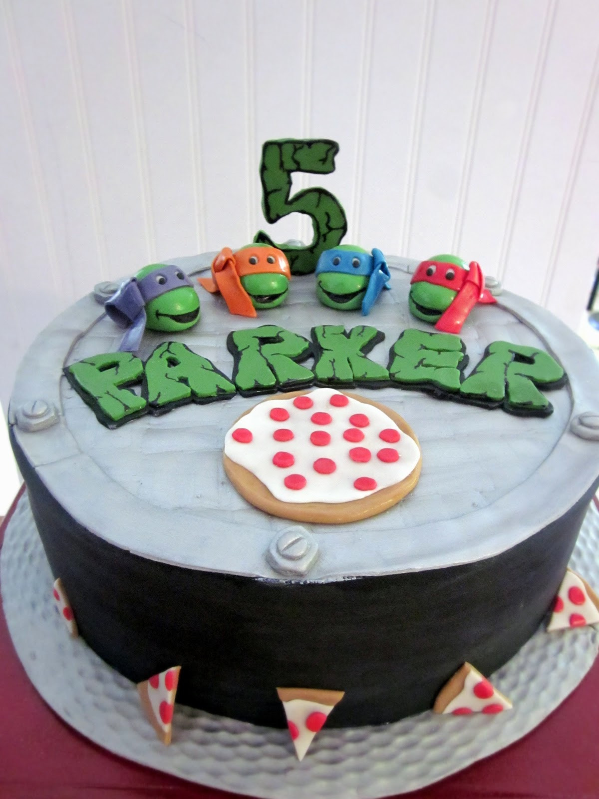 Teenage Mutant Ninja Turtles Birthday Cakes
 Darlin Designs Teenage Mutant Ninja Turtle Birthday Cake