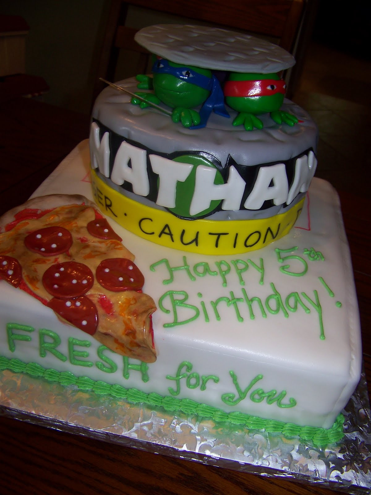 Teenage Mutant Ninja Turtles Birthday Cakes
 Plumeria Cake Studio Teenage Mutant Ninja Turtles