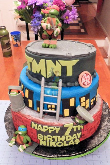 Teenage Mutant Ninja Turtles Birthday Cakes
 teenage mutant ninja turtles birthday cake Google Search