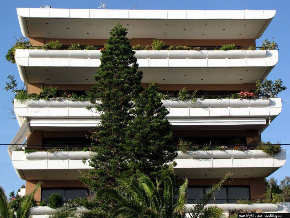 Terrace Landscape Residential
 Terraces on a midrise residential building in Glyfada