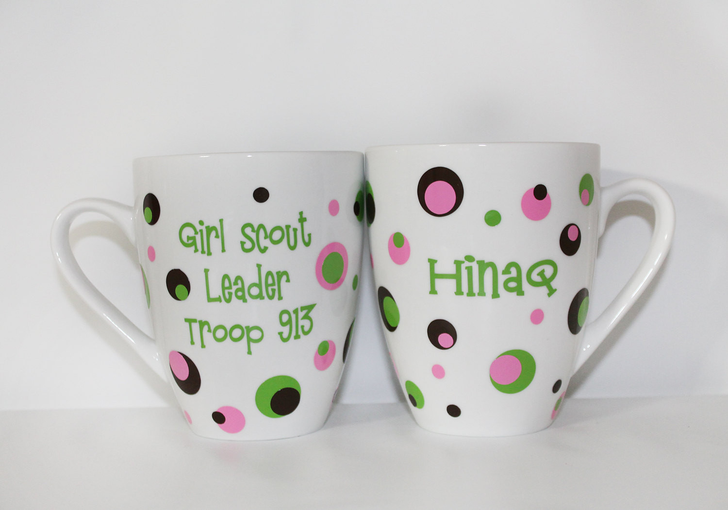 Thank You Gift Ideas For Girl Scout Leaders
 Personalized Ceramic Girl Scout Leader Mug Gift