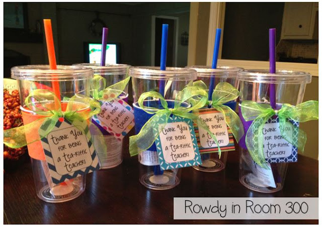Thank You Gift Ideas For Volunteers
 Tea riffic Rowdy in Room 300