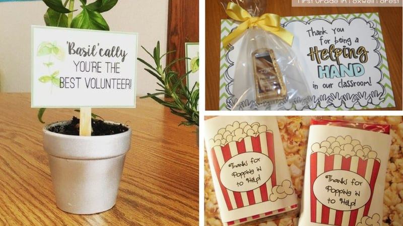 Thank You Gift Ideas For Volunteers
 Classroom Volunteer Appreciation Gifts 12 Ways to Thank