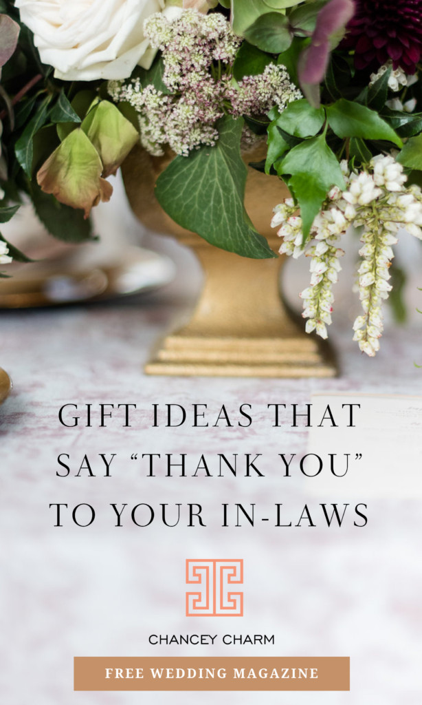 Thank You Gift Ideas For Wedding Planner
 Gift Ideas That Say "Thank You" To Your In Laws