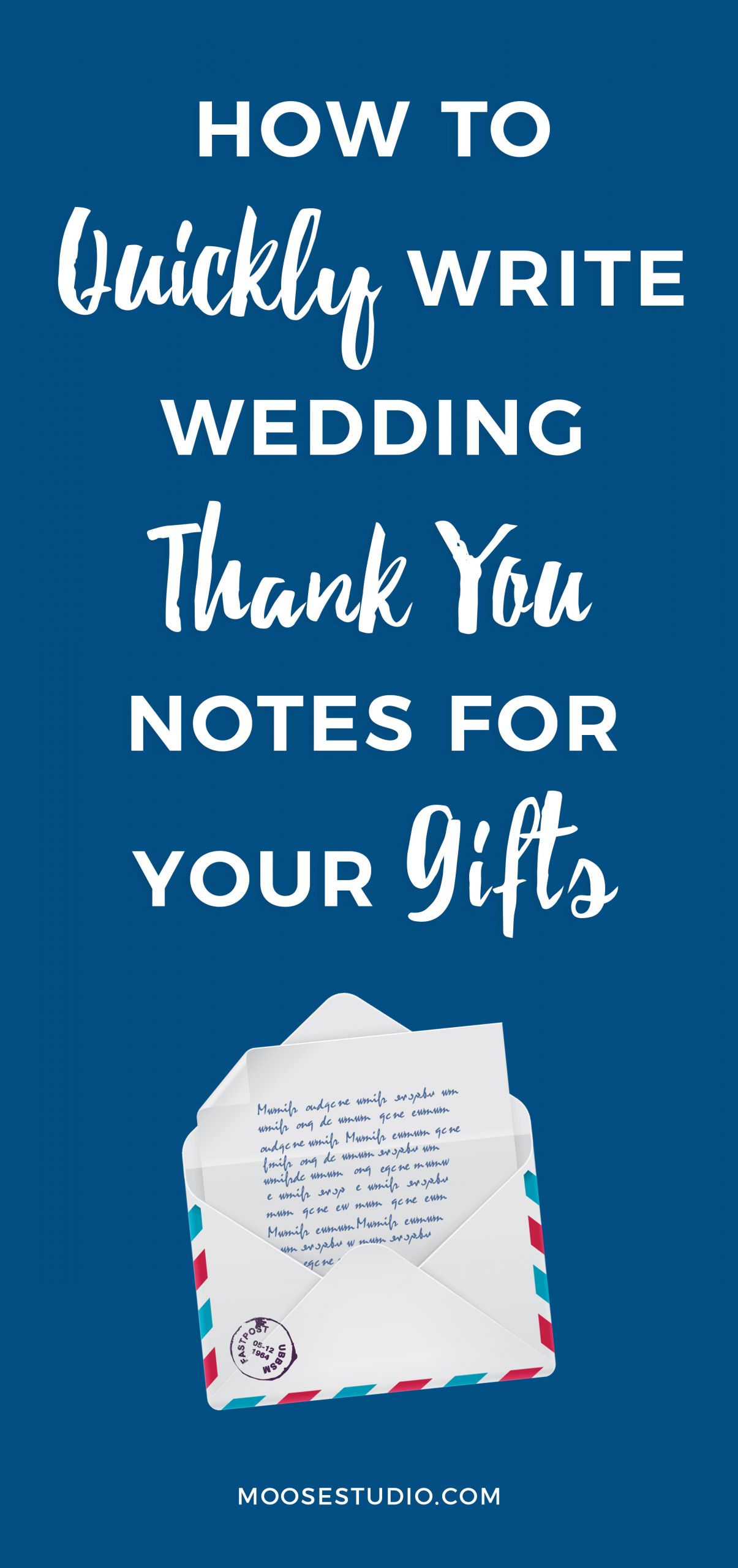 Thank You Notes For Wedding Gifts
 How To Quickly Conquer The Wording For Wedding Thank You Notes