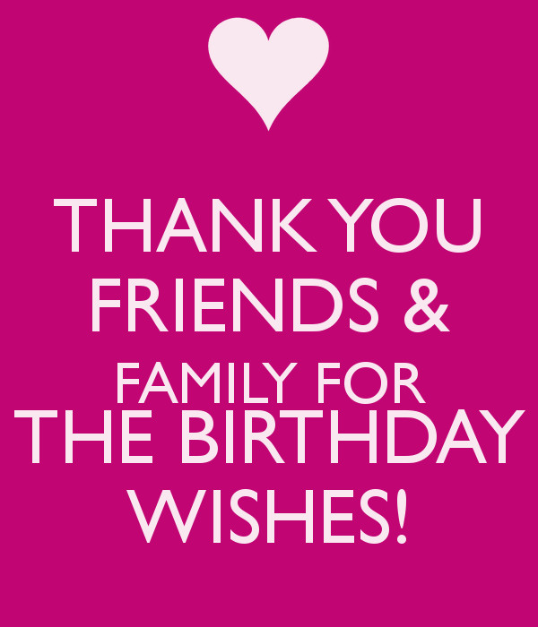 Thank You Quotes For Birthday Wishes
 Birthday Thank You Quotes QuotesGram