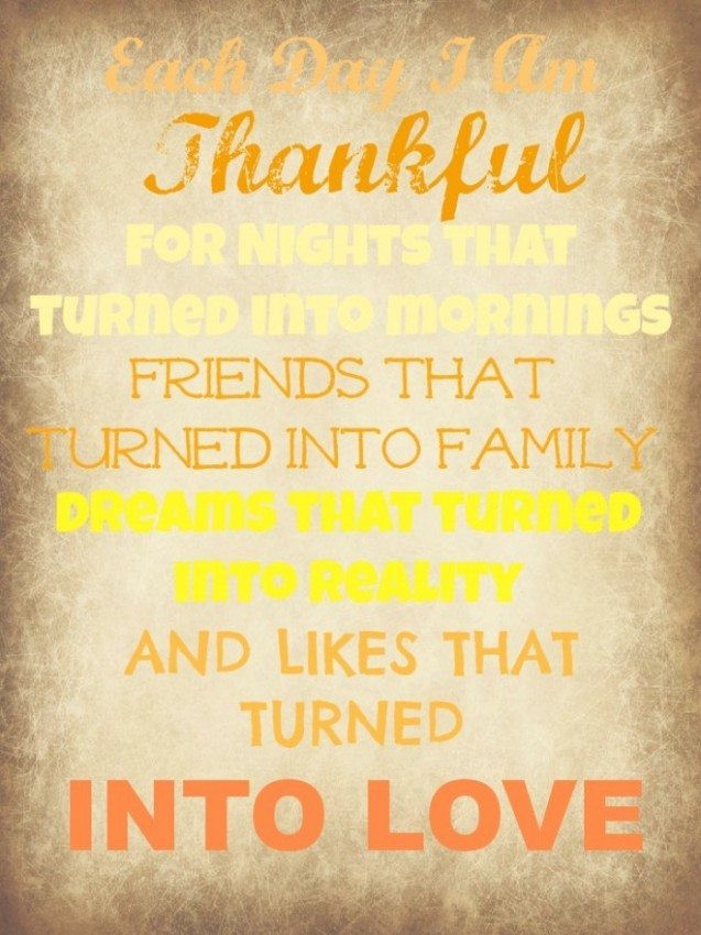 Thankful Family Quotes
 10 Thanksgiving Printables