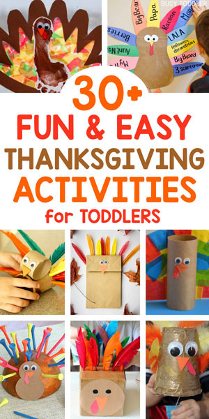 Thanksgiving Art Projects For Toddlers
 30 Thanksgiving Activities for Toddlers