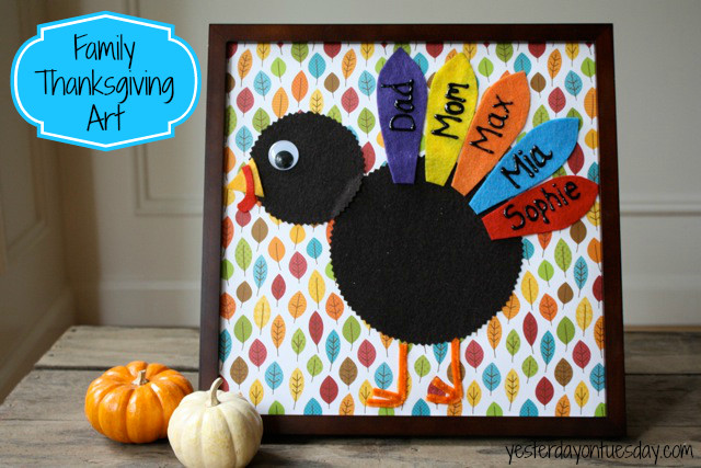 Thanksgiving Art Projects For Toddlers
 Thanksgiving Craft Projects for Kids