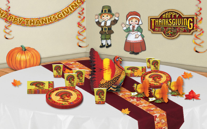 Thanksgiving Dinner Party Decorating Ideas
 Thanksgiving Dinner Party Ideas PartyCheap