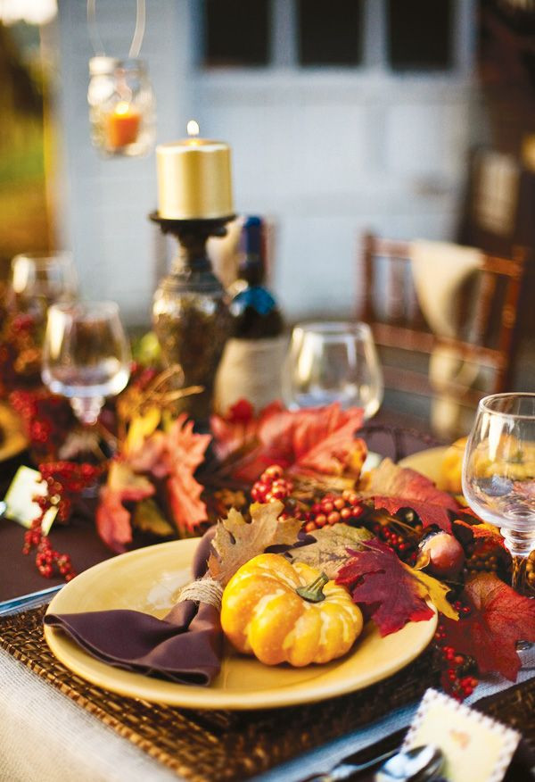 Thanksgiving Dinner Party Decorating Ideas
 30 Outdoor Thanksgiving Dinner Décor Ideas