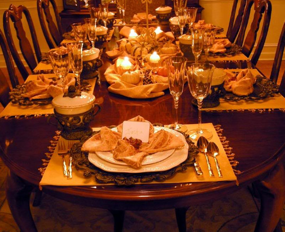 Thanksgiving Dinner Party Decorating Ideas
 Fashion and you Thanksgiving Day 2012 2013