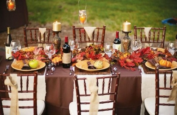 Thanksgiving Dinner Party Decorating Ideas
 20 fantastic Thanksgiving decoration ideas for an outdoor
