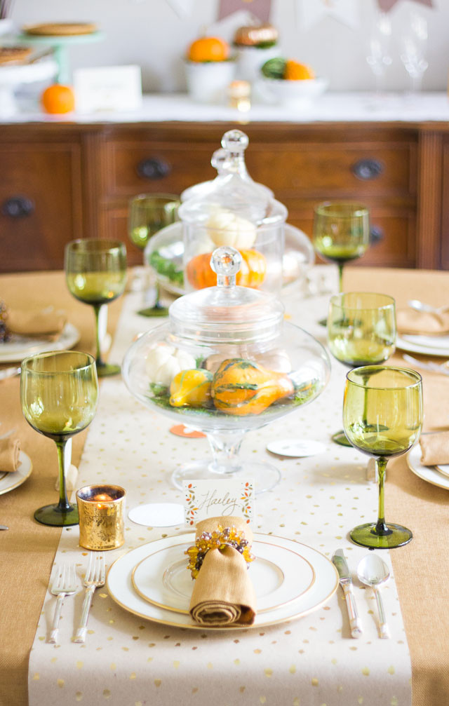 Thanksgiving Dinner Party Decorating Ideas
 Thanksgiving Dinner Decorating Ideas with Minted