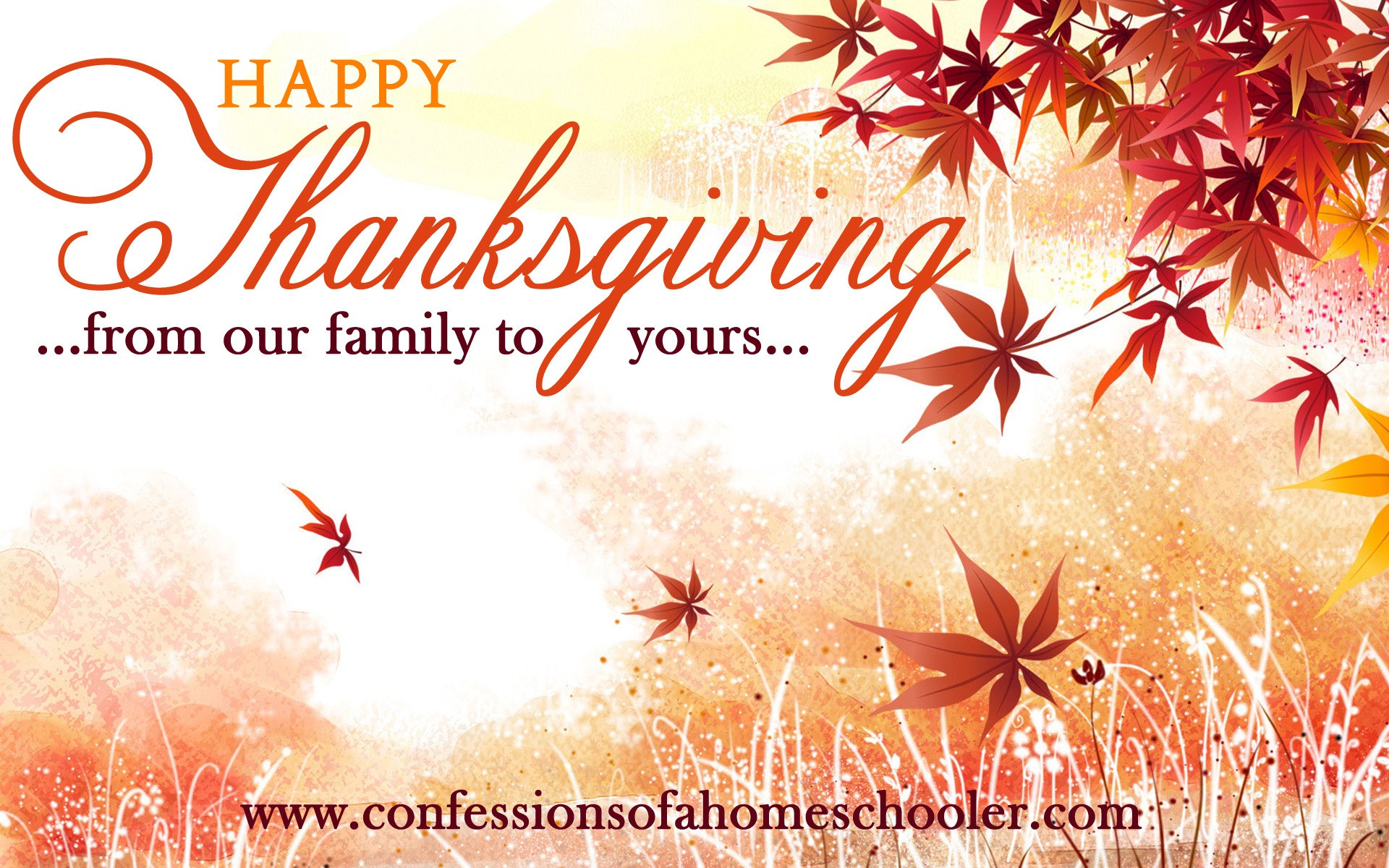 Thanksgiving Quotes Blessed
 Happy Thanksgiving 2013 Confessions of a Homeschooler