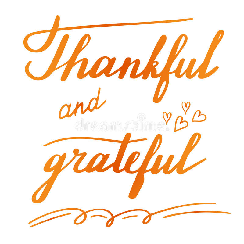 Thanksgiving Quotes Calligraphy
 Thanksgiving Hand Lettering And Calligraphy Design Stock