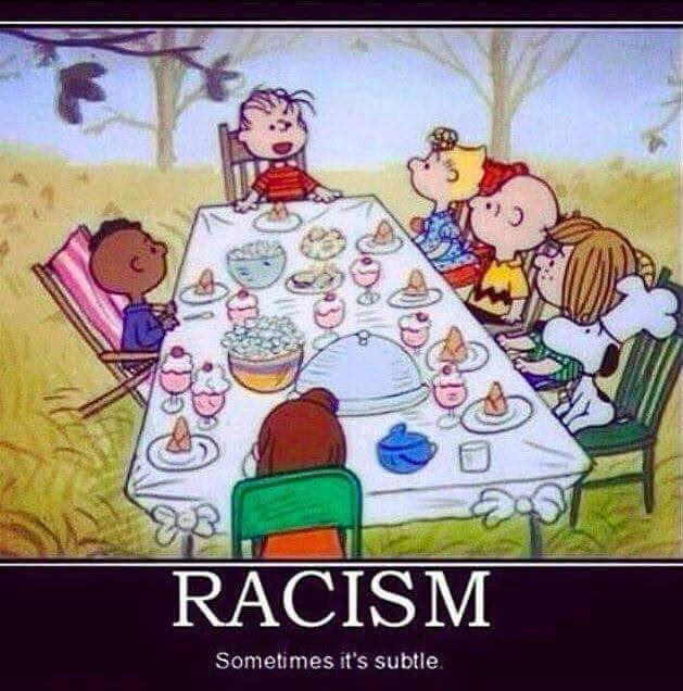 Thanksgiving Quotes Charlie Brown
 You re a Racist Charlie Brown