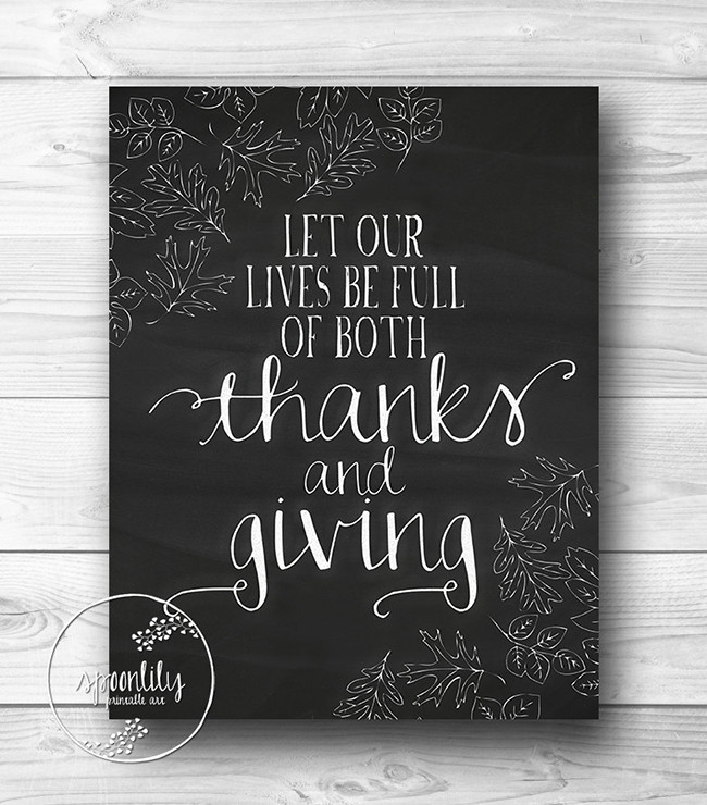Thanksgiving Quotes Short
 Thanksgiving Chalkboard Quotes QuotesGram