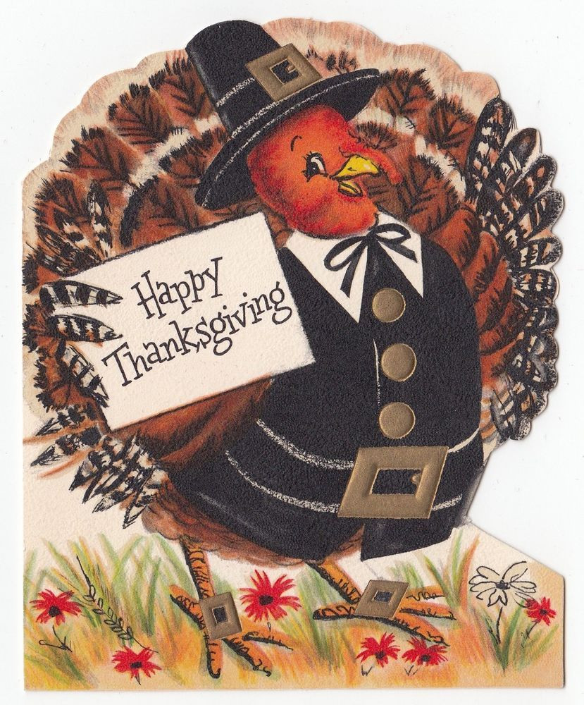 Thanksgiving Quotes Vintage
 Details about Vintage 1950s Rust Craft New Baby Bunting Greeting Card Die Cut Flocked