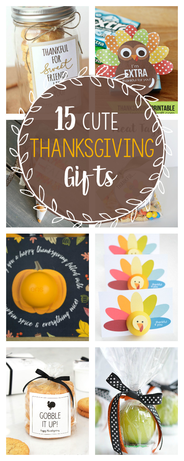 Thanksgiving Small Gift Ideas
 15 Cute Thanksgiving Gift Ideas – Fun Squared