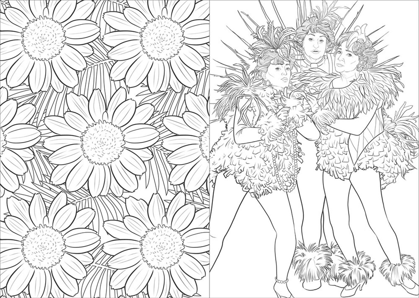 The Golden Girls Coloring Book
 The Golden Girls Now in Coloring Book Form