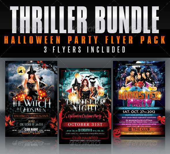 Thriller Halloween Party Ideas
 45 Best Halloween PSD Party Flyer Templates 2016