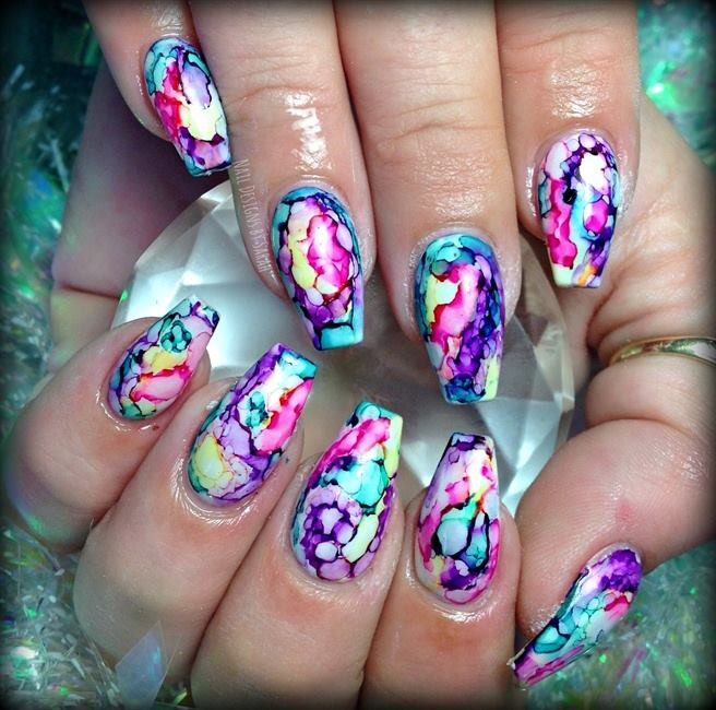 Tie Dye Nail Art
 95 Absolutely Adorable Easter Nail Art Ideas To Get A New