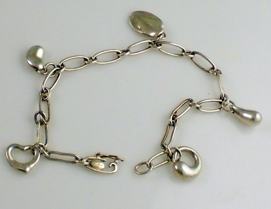 Tiffany Bracelet Charms
 Tiffany & Co Stunning Vintage ELSA PERETTI Sterling Silver
