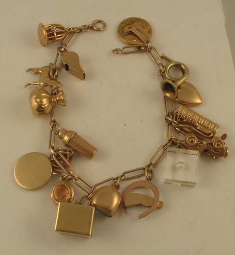 Tiffany Bracelet Charms
 Vintage Tiffany & Co Charms 14k Yellow Gold Charm