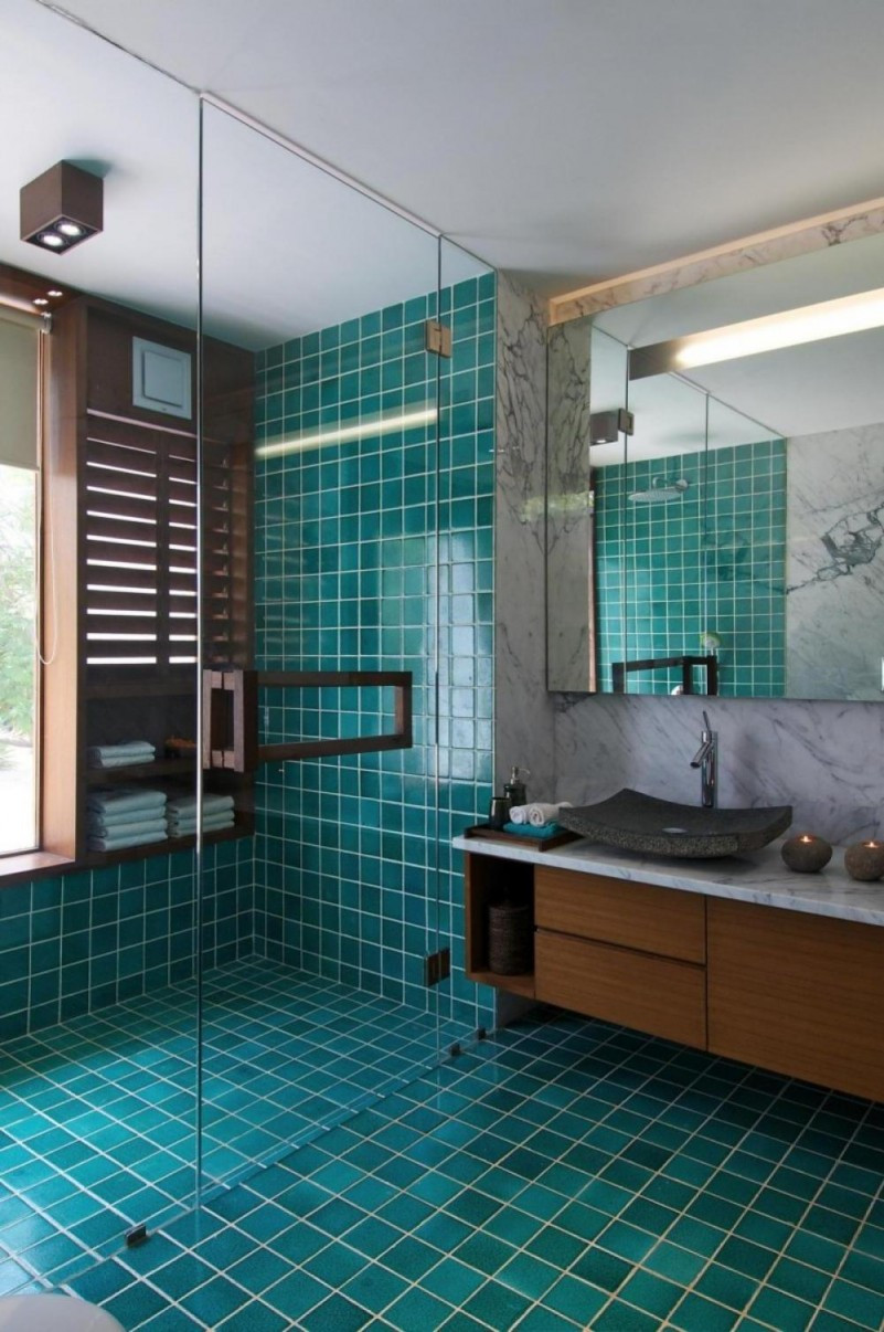 Tiles For Bathroom
 20 Functional & Stylish Bathroom Tile Ideas
