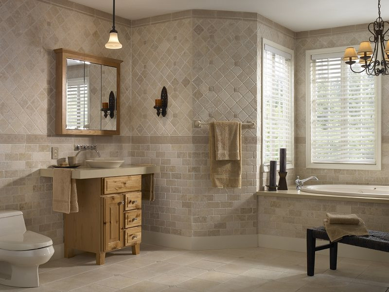 Tiles For Bathroom
 The 13 Different Types of Bathroom Floor Tiles Pros and Cons