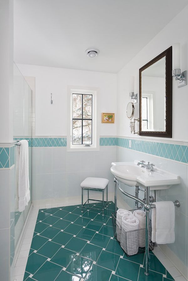 Tiles For Small Bathroom Floor
 20 Functional & Stylish Bathroom Tile Ideas