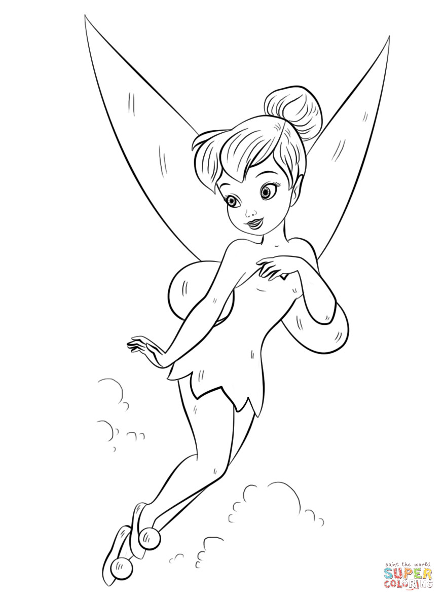 Tinker Bell Printable Coloring Pages
 Tinkerbell coloring page