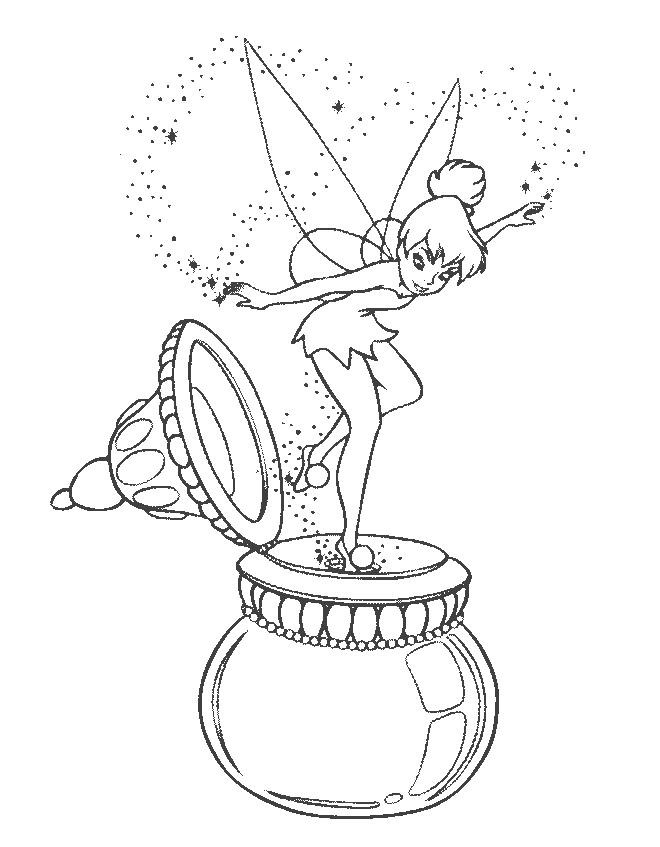 Tinker Bell Printable Coloring Pages
 Mildred Patricia Baena coloring pages tinkerbell