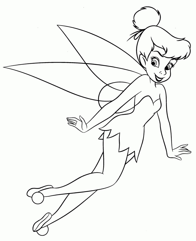 Tinker Bell Printable Coloring Pages
 Coloring Pages Tinkerbell Coloring Pages and Clip Art